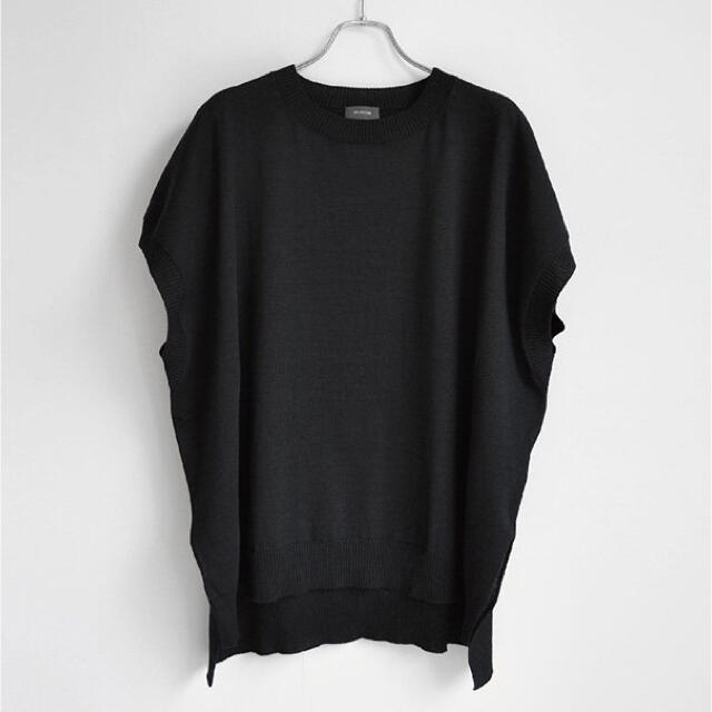 YAECA(ヤエカ)のWirrow  Dry cotton wide knit vestコットンニット レディースのトップス(カットソー(半袖/袖なし))の商品写真