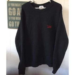 リー(Lee)の美品！LEE  裏起毛トレーナー スウェット(スウェット)