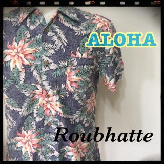 Roubhatte アロハシャツ 総柄 裏生地 Mサイズ(シャツ)