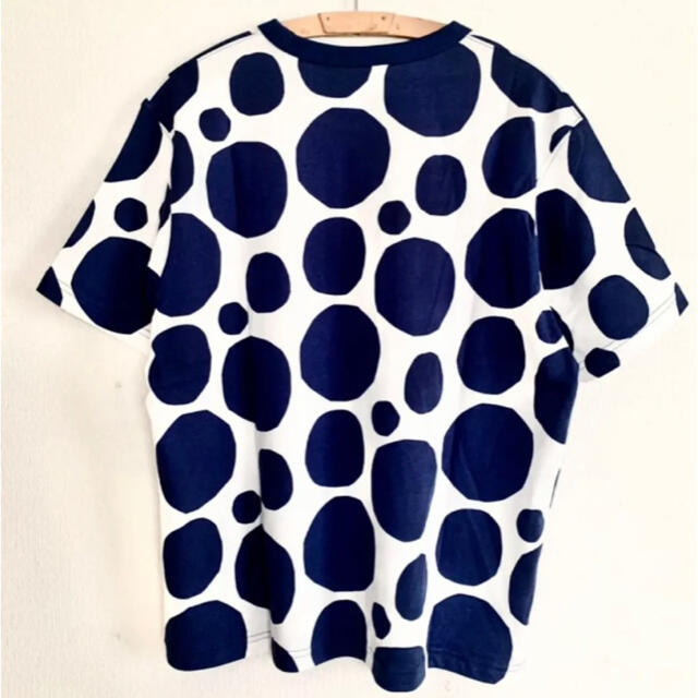 日本未発売★marimekko uniqlo ドット Tシャツ　ネイビー　S