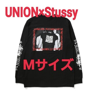 ステューシー(STUSSY)のUNION×Stussy☆BEST FUCKIN SOUND LS TEE(Tシャツ/カットソー(七分/長袖))