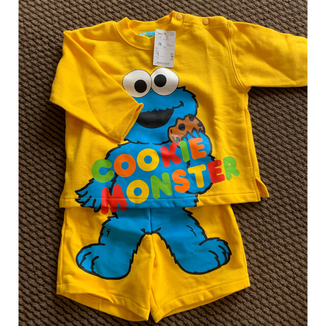 SESAME STREET(セサミストリート)のSESAME STREET トレーナースーツ キッズ/ベビー/マタニティのキッズ服男の子用(90cm~)(Tシャツ/カットソー)の商品写真