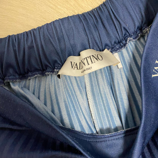 レア?!☆ バレンチノ VALENTINO ロゴ入りプリーツスカート - 通販