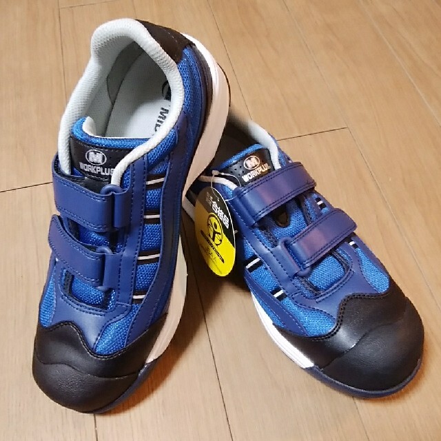 ミドリ安全 [送料込み]安全靴 25.5EEE MPN-905 [ミドリ安全] ブルーの通販 by Kyotaro's shop｜ミドリ アンゼンならラクマ