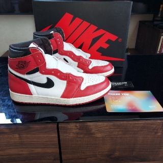 NIKE - AIR JORDAN 1 Chicago カスタムの通販 by ダワチ's shop ...