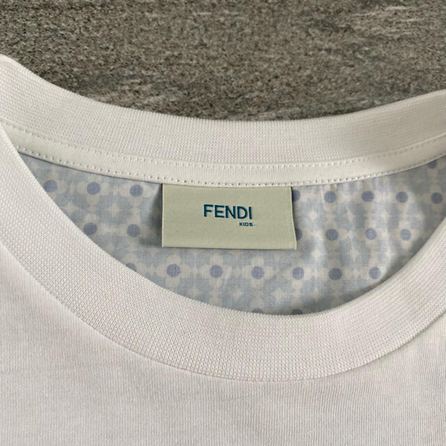 新品　FENDI  MonsterTシャツ　ブルー