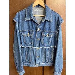 ジョンローレンスサリバン(JOHN LAWRENCE SULLIVAN)のJOHNLAWRENCESULLIVAN 18ss レイヤードデニムジャケット(Gジャン/デニムジャケット)