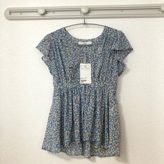 アナザーエディション(ANOTHER EDITION)の小花カシュクールブラウス(シャツ/ブラウス(半袖/袖なし))