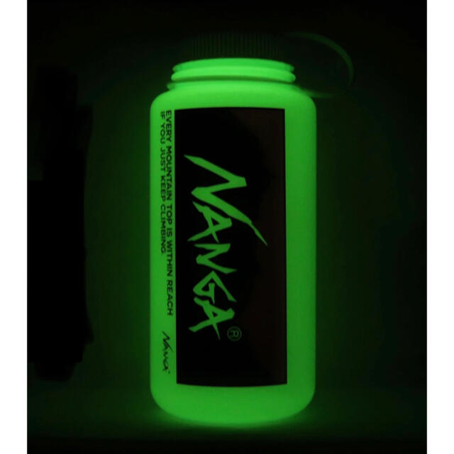 NANGA(ナンガ)のナンガ　NANGA×NALGENE 蓄光1.0Lボトル　グリーン スポーツ/アウトドアのアウトドア(その他)の商品写真
