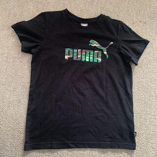 プーマ(PUMA)のプーマ　PUMA Tシャツ　150 ブラック(Tシャツ/カットソー)