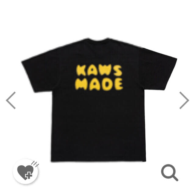 Supreme(シュプリーム)の2XL HUMAN MADE KAWS T-Shirt #5 "Black" メンズのトップス(Tシャツ/カットソー(半袖/袖なし))の商品写真