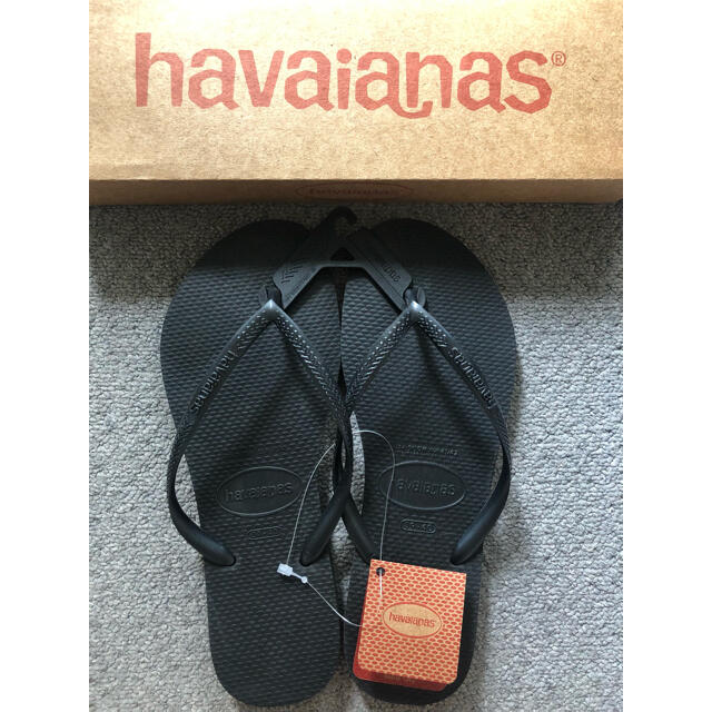 havaianas(ハワイアナス)の新品未使用★ハワイアナス ビーチサンダル　レディース　25〜26センチ レディースの靴/シューズ(ビーチサンダル)の商品写真