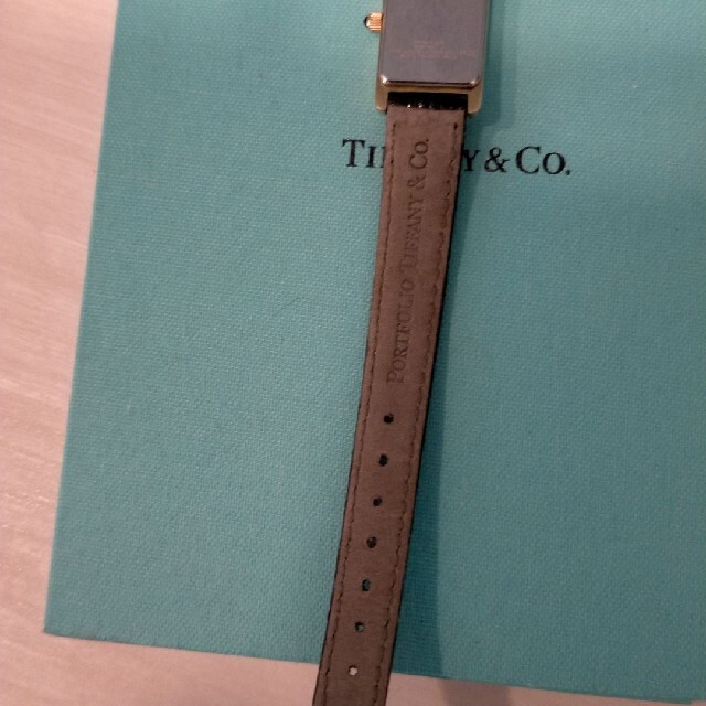 アムジュエ Tiffany 腕時計 レディース リザードベルト Tiffanyの通販 by ね子 ｜ティファニーならラクマ & Co. - ティファニー ポートフォリオ ついており