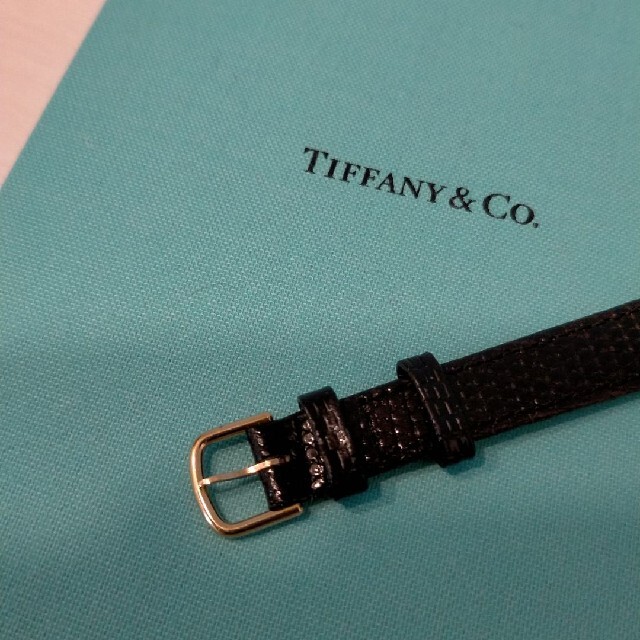 Tiffany & Co.(ティファニー)のティファニー　ポートフォリオ　腕時計　レディース　リザードベルト　Tiffany レディースのファッション小物(腕時計)の商品写真