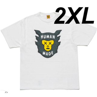 アベイシングエイプ(A BATHING APE)のHUMAN MADE  KAWS  Tシャツ　2XL(Tシャツ/カットソー(半袖/袖なし))