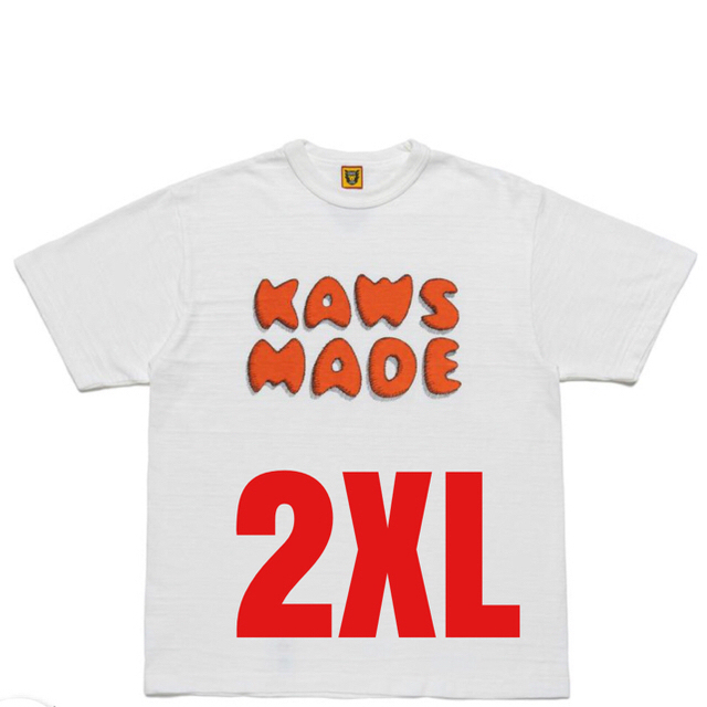 KAWS Tシャツ HUMAN MADE × KAWS #3 2xl メンズのトップス(Tシャツ/カットソー(半袖/袖なし))の商品写真