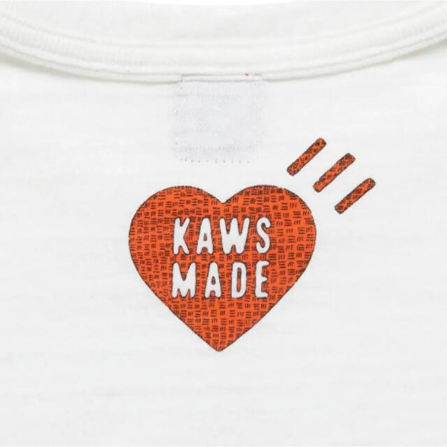 HUMAN MADE T-SHIRT KAWS #3 XL White