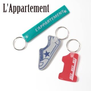 アパルトモンドゥーズィエムクラス(L'Appartement DEUXIEME CLASSE)の【アパルトモン】新品 Quiky Key Tag 3P Set(キーホルダー)