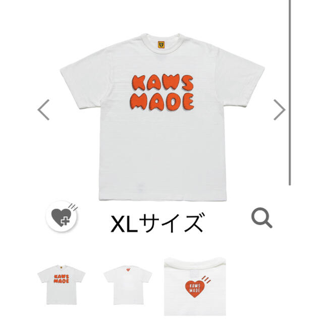 human made kaws t-shirtTシャツ/カットソー(半袖/袖なし)