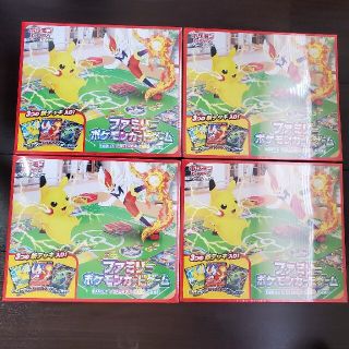 ポケモン(ポケモン)のファミリーポケモンカードゲーム　4セット(Box/デッキ/パック)