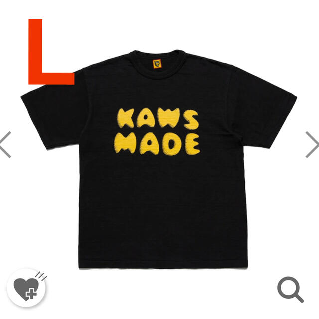 human made kaws tee