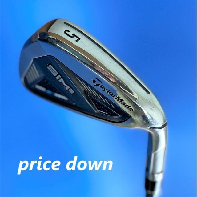 TaylorMade(テーラーメイド)のSIM2 MAX アイアン　＃５【price down です】 スポーツ/アウトドアのゴルフ(クラブ)の商品写真