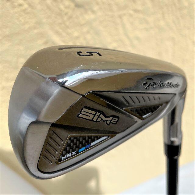 TaylorMade(テーラーメイド)のSIM2 MAX アイアン　＃５【price down です】 スポーツ/アウトドアのゴルフ(クラブ)の商品写真