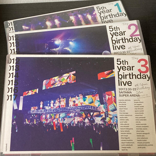 乃木坂46 5th YEAR BIRTHDAY LIVE DVD