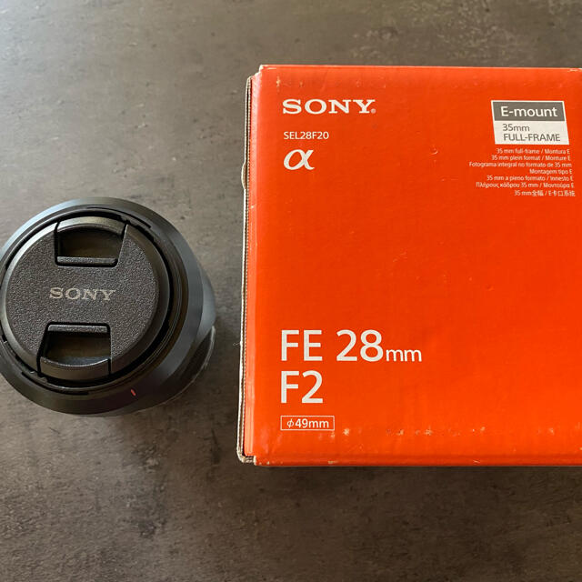 SONY FE 28mm F2 SEL28F20単焦点焦点距離