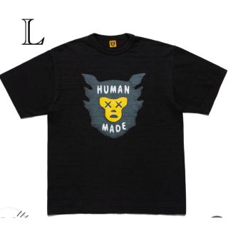 HUMAN MADE KAWS BLACK L(Tシャツ/カットソー(半袖/袖なし))