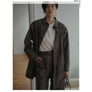 アメリヴィンテージ(Ameri VINTAGE)のCRUSHED LEATHER COAT(その他)