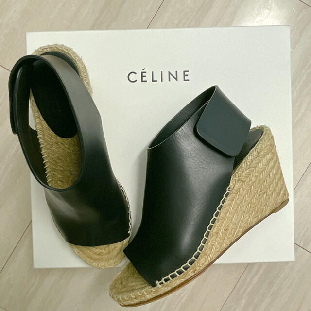 セリーヌ　CELINE 美品★サンダル　エスパドリーユ靴/シューズ