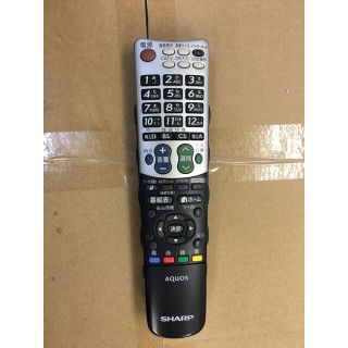 シャープ　GA824WJSA リモコン(テレビ)