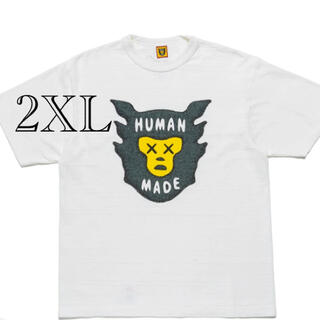 アベイシングエイプ(A BATHING APE)のhuman made × kaws #1 Tシャツ　2XL(Tシャツ/カットソー(半袖/袖なし))