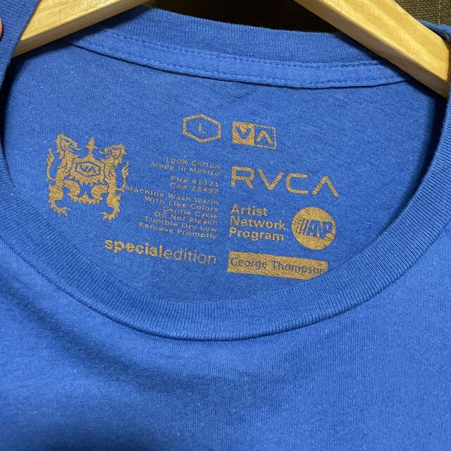 RVCA(ルーカ)のセット買いがお得！RVCA Tシャツ　L 古着 メンズのトップス(Tシャツ/カットソー(半袖/袖なし))の商品写真