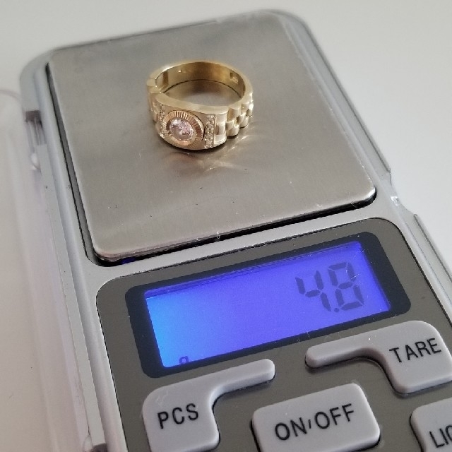 お値下げ❣　ゴールドリング　14金　指輪　k18　18金　 レディースのアクセサリー(リング(指輪))の商品写真