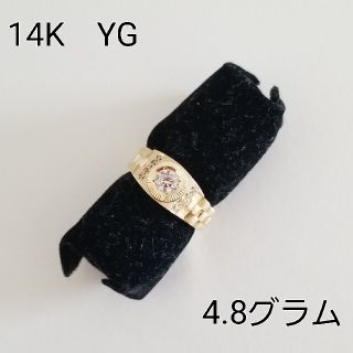 お値下げ❣　ゴールドリング　14金　指輪　k18　18金　(リング(指輪))