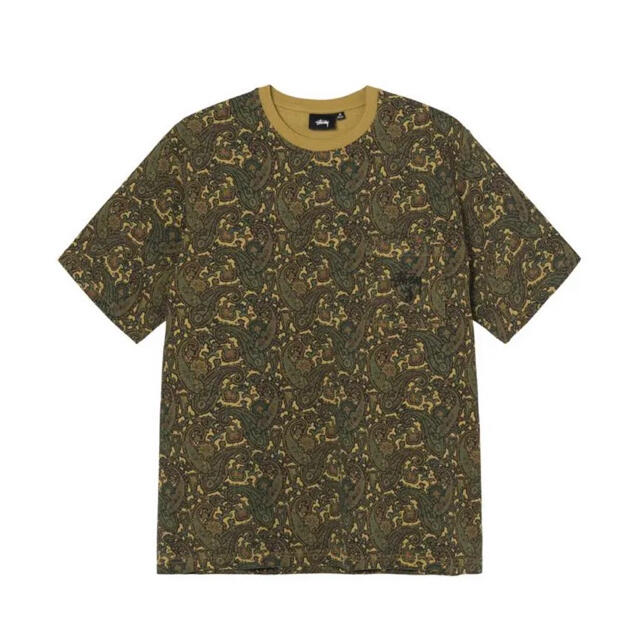 stussy union ペイズリー　ポケットtee