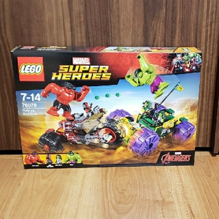 レゴ(Lego)の新品未開封LEGO  スーパーヒーローズ ハルク vs レッドハルク 76078(積み木/ブロック)