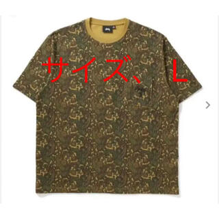 ステューシー(STUSSY)のSTUSSY × UNION PAISLEY POCKET CREW Lサイズ(Tシャツ/カットソー(半袖/袖なし))