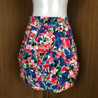 ザラ(ZARA)のZARA 花柄ミニスカート(ミニスカート)