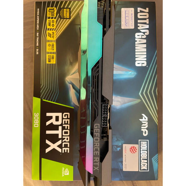 価格交渉OK送料無料 美品 ZOTAC RTX3080 AMP HOLO 非LHR PC/タブレット