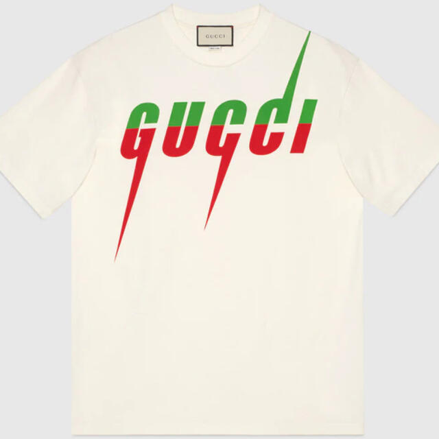 激安特価 GUCCI - Gucci ブレード Tシャツ プリント Tシャツ/カットソー(半袖/袖なし)