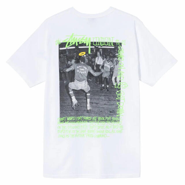 STUSSY(ステューシー)のSTUSSY x UNION Tシャツ　XL メンズのトップス(Tシャツ/カットソー(半袖/袖なし))の商品写真