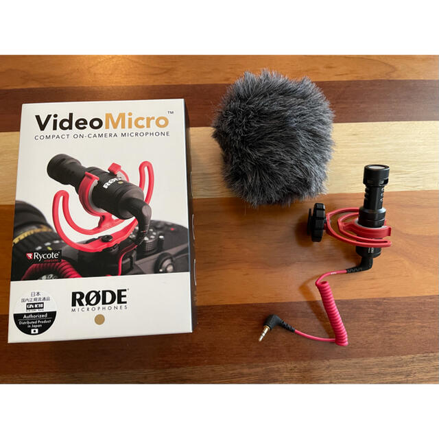 美品 RODE VideoMicro ロードビデオマイクロ コンデンサーマイク