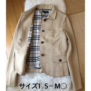 バーバリー(BURBERRY)の美品本物バーバリーBurberry上質コットンテーラードジャケット♫オススメ品(テーラードジャケット)