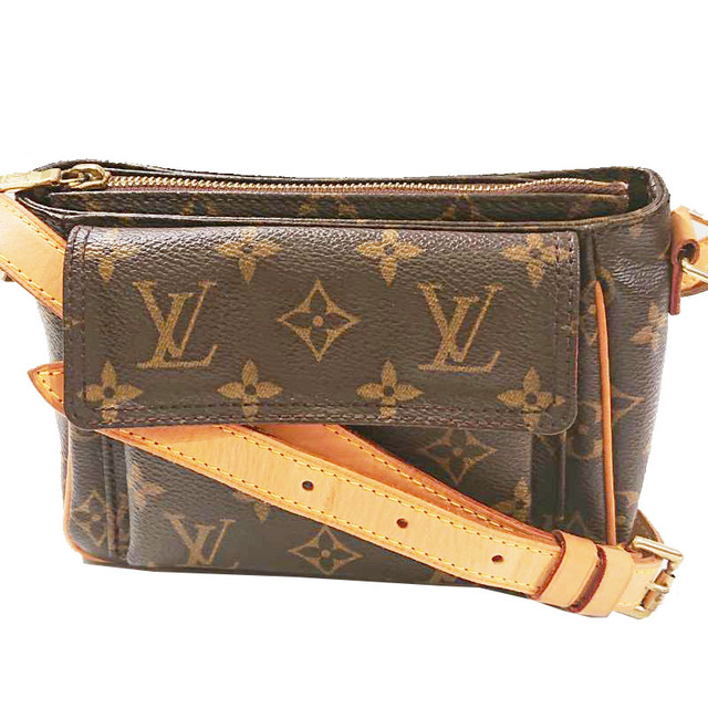 本物保証!  LOUIS ショル【中古】 PM ヴィヴァシテ VUITTON LOUIS ルイ・ヴィトン - VUITTON ショルダーバッグ