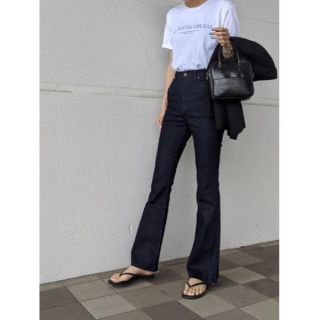 マウジー(moussy)の【新品未使用】マウジー　HW STRECH FLARE(デニム/ジーンズ)