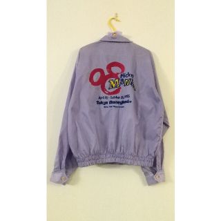 ディズニー(Disney)のTDL 1995ミッキーマニア 非売品 レア ディズニー ジャケット(ノベルティグッズ)