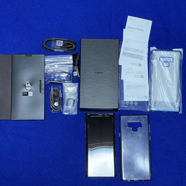 ジャンク Galaxy Note9 OceanBlue 128GB docomo-